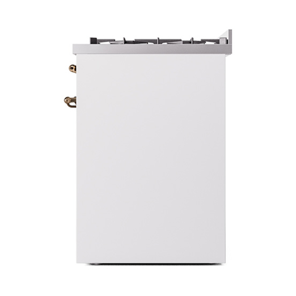 ILVE_UP30QNMPWHB_Nostalgie_II_30"_Dual_Fuel_Range_right_side