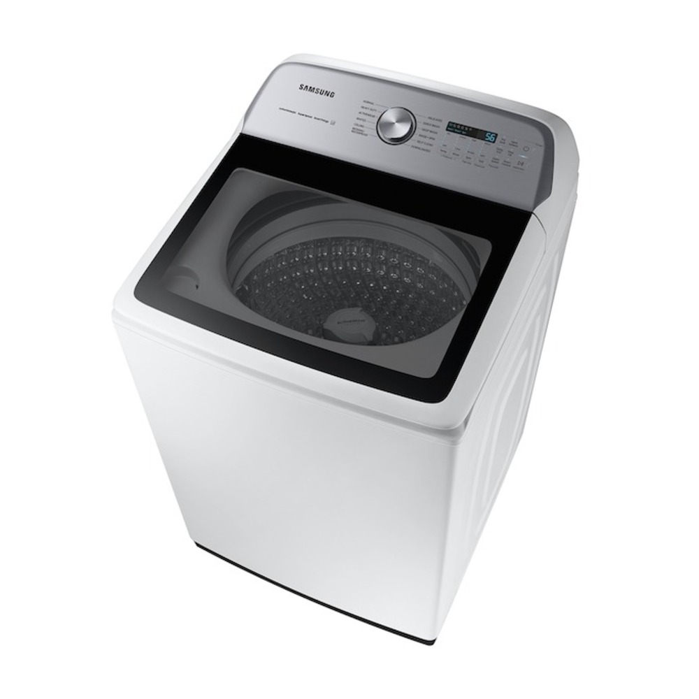 Samsung-WA51DG5505AW-right tilted top view with lid close