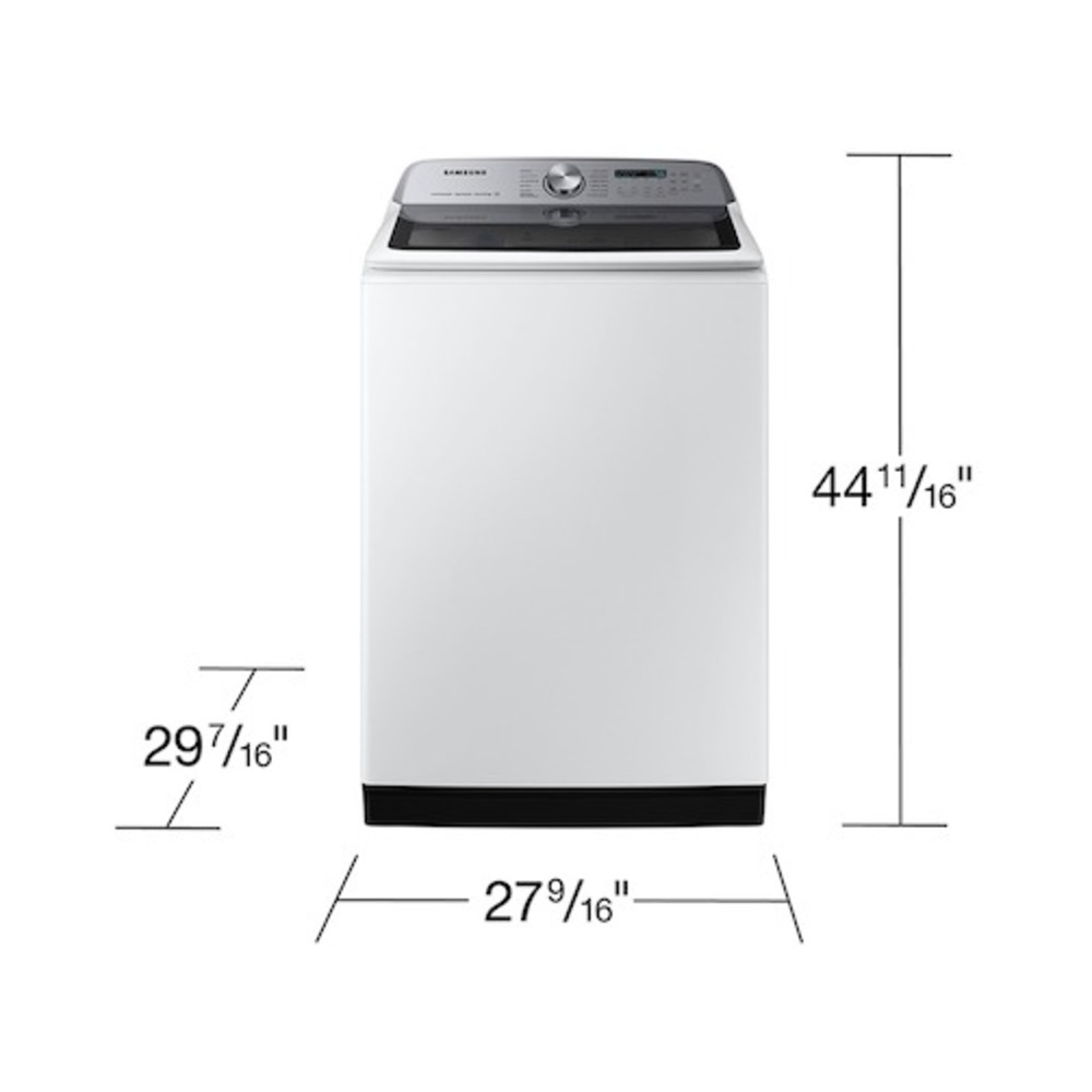 Samsung-WA52DG5500AW-dimensions