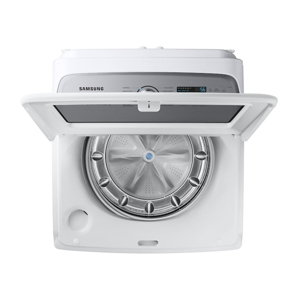 Samsung-WA52DG5500AW-top view with lid open