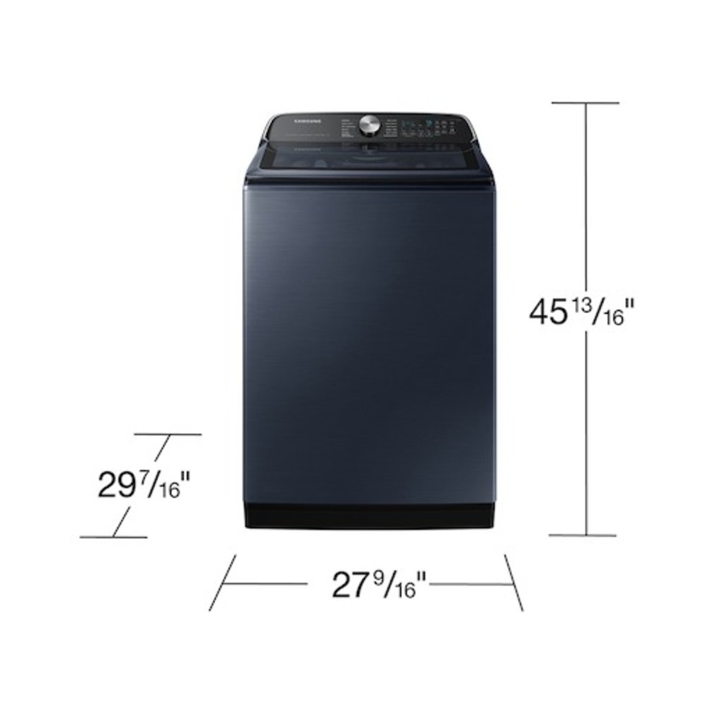 Samsung-WA54CG7150AD-dimensions