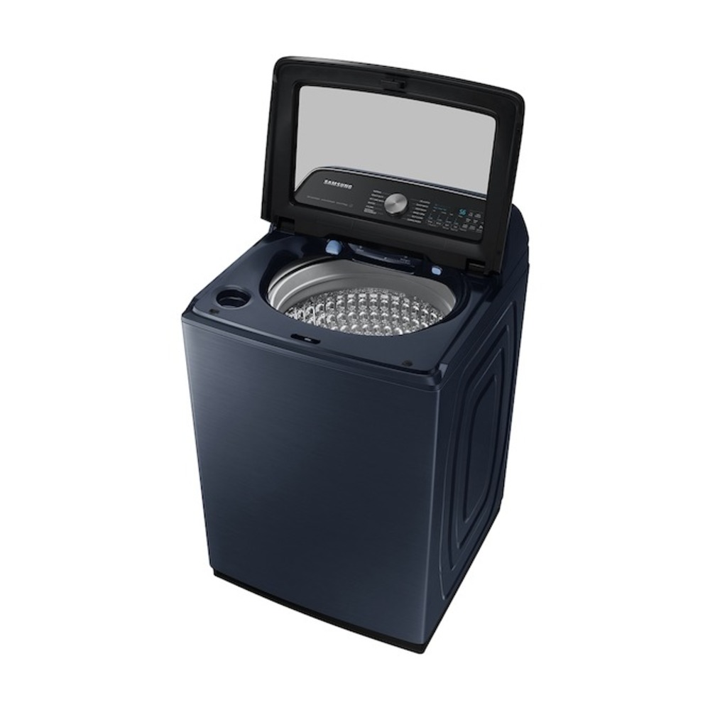 Samsung-WA54CG7150AD-right tilted view with lid open
