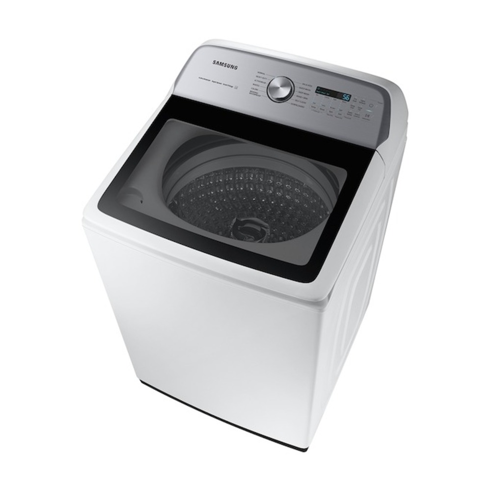 Samsung-WA55CG7100AW-right tilted view with lid close