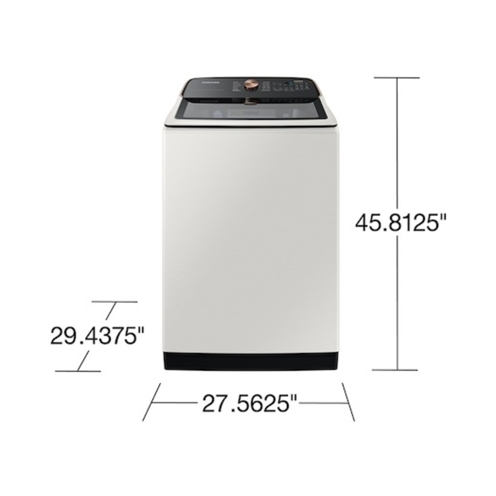 Samsung-WA55CG7500AE-dimensions