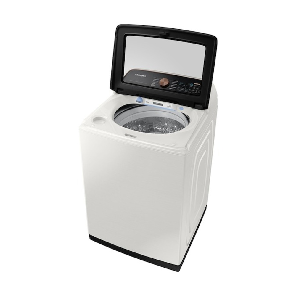 Samsung-WA55CG7500AE-right tilted view with lid open