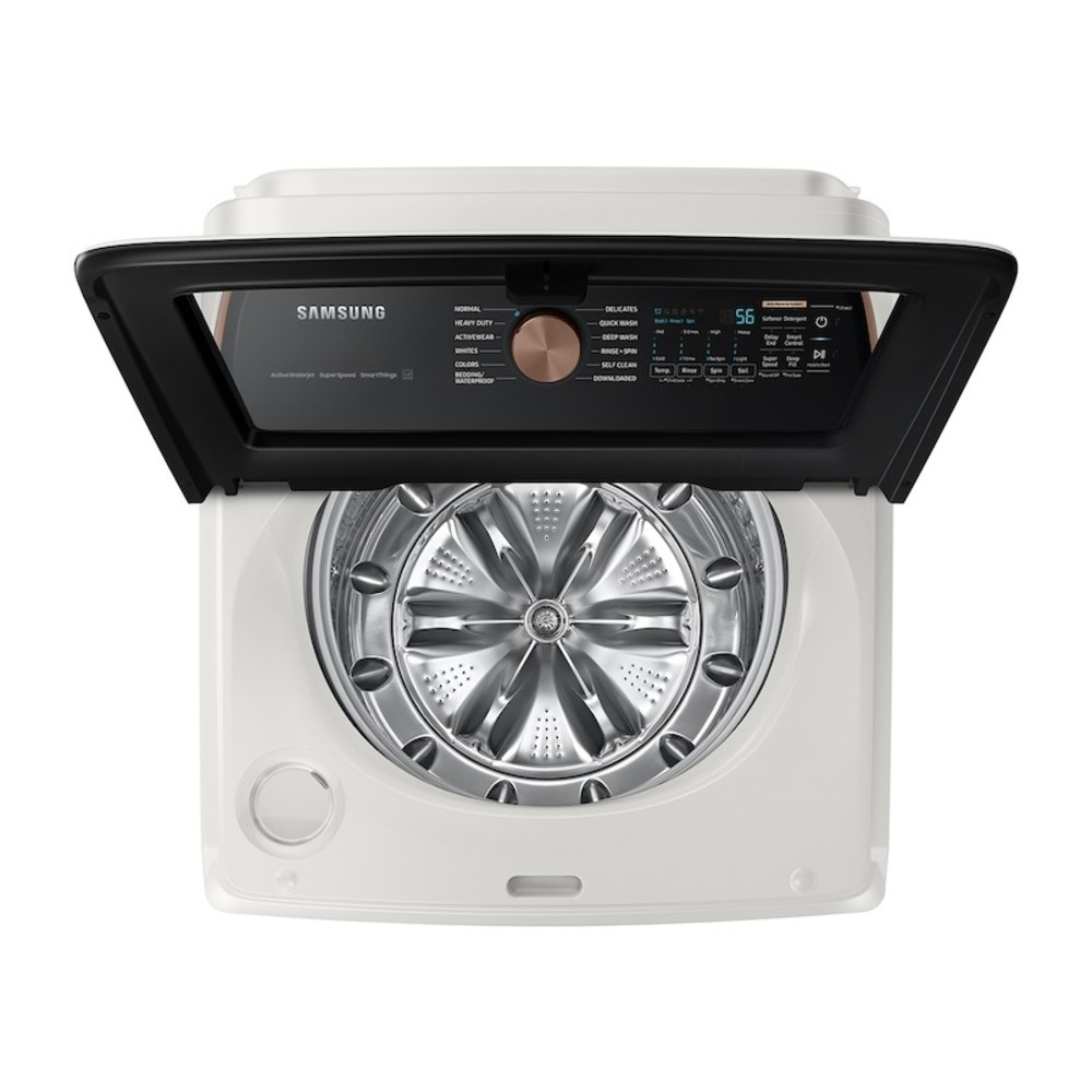 Samsung-WA55CG7500AE-top view with lid open