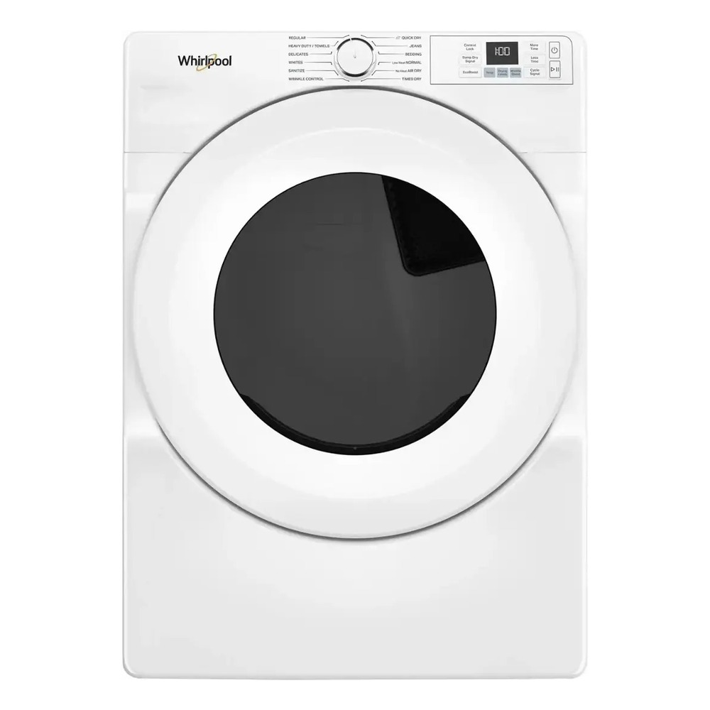 Whirlpool WED4720RW 27 inch Electric Dryer with 7.4 cu. ft. Capacity, ADA Compliant, Energy Star, in White