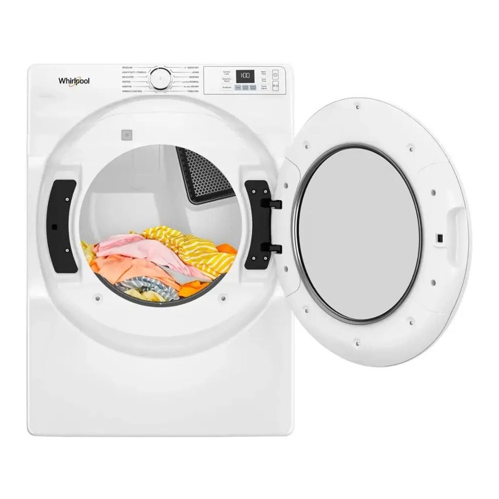 Whirlpool WED4720RW 27 inch Electric Dryer with 7.4 cu. ft. Capacity, ADA Compliant, Energy Star, in White
