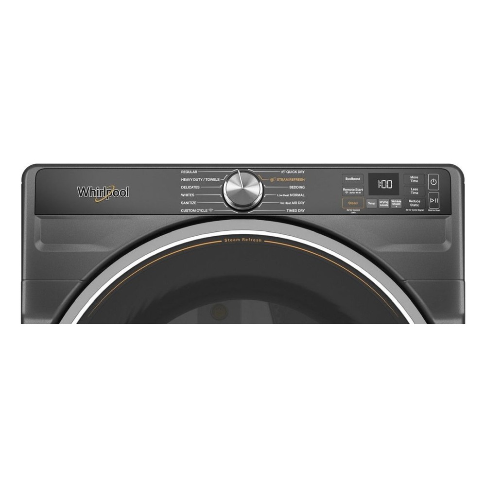 Whirlpool WED6720R 27 inch Electric Dryer with 7.4 cu. ft. Capacity, Steam Refresh Cycle, Wrinkle Shield Option with Steam, Air Dry Cycle