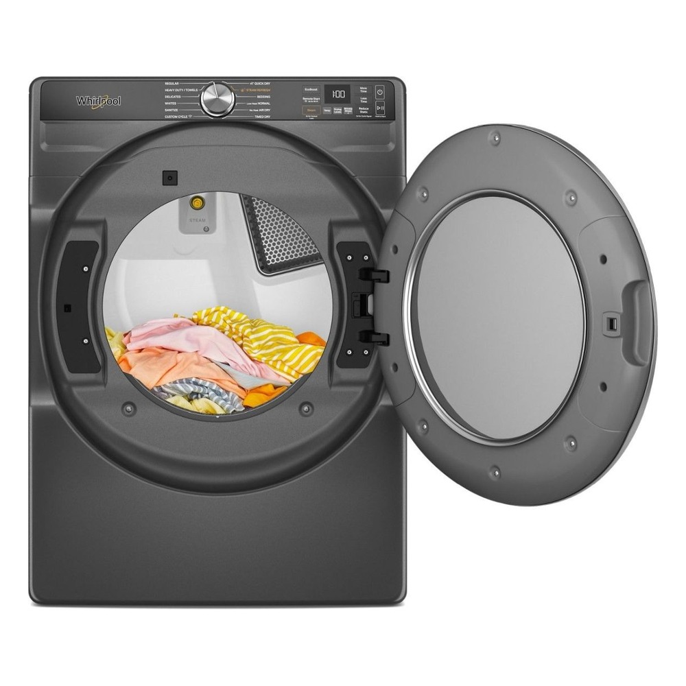 Whirlpool WED6720R 27 inch Electric Dryer with 7.4 cu. ft. Capacity, Steam Refresh Cycle, Wrinkle Shield Option with Steam, Air Dry Cycle