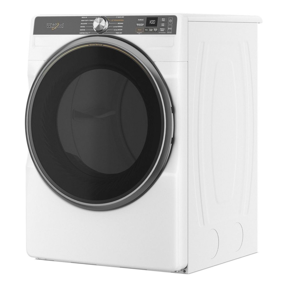 Whirlpool WED6720R 27 inch Electric Dryer with 7.4 cu. ft. Capacity, Steam Refresh Cycle, Wrinkle Shield Option with Steam, Air Dry Cycle