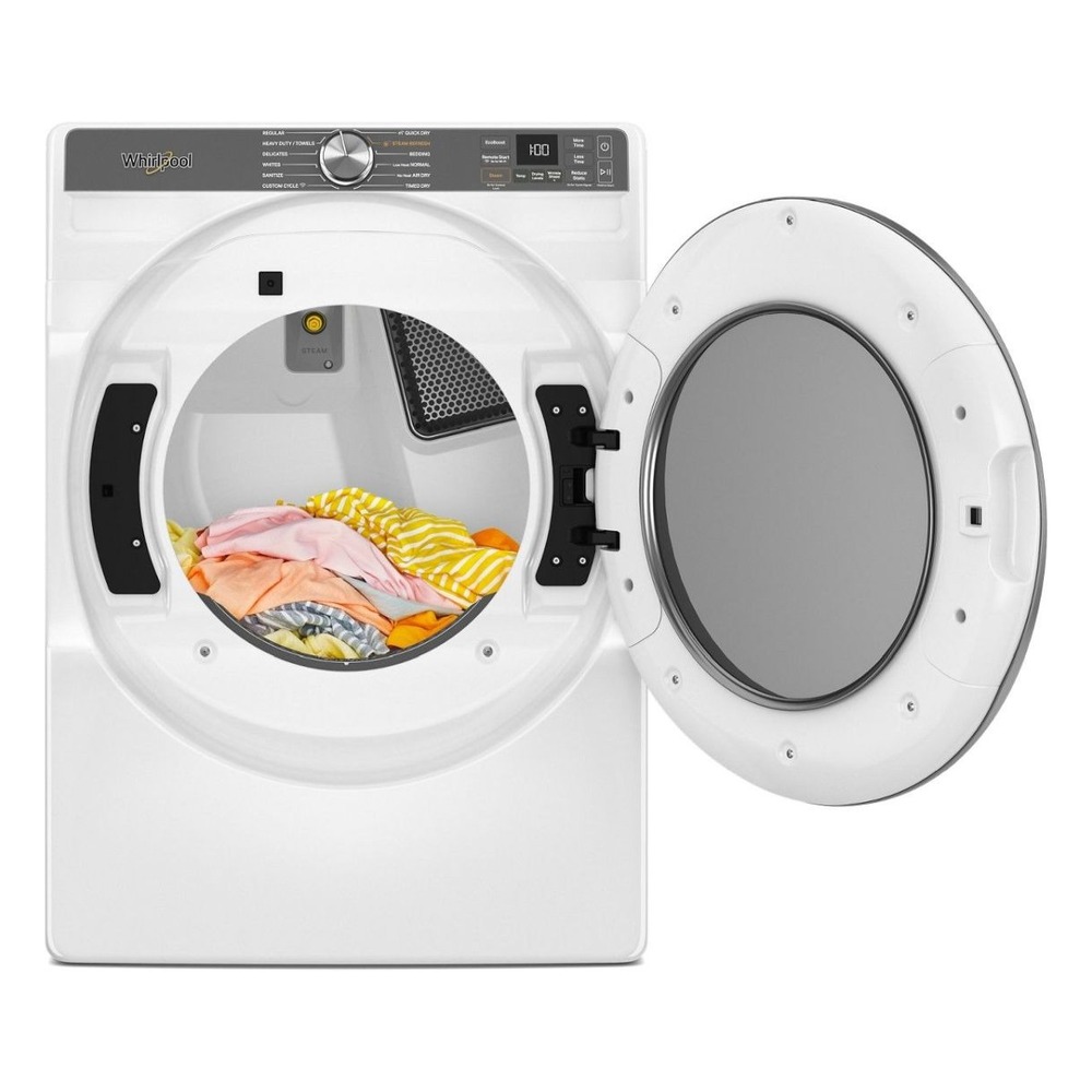 Whirlpool WED6720R 27 inch Electric Dryer with 7.4 cu. ft. Capacity, Steam Refresh Cycle, Wrinkle Shield Option with Steam, Air Dry Cycle