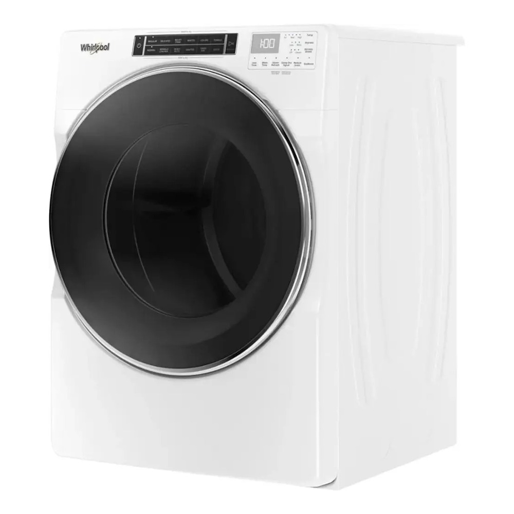 Whirlpool WED8620H 27 inch Front Load Electric Dryer with 7.4 cu. ft. Capacity, Intuitive Controls, Steam Refresh Cycle, EcoBoost Option