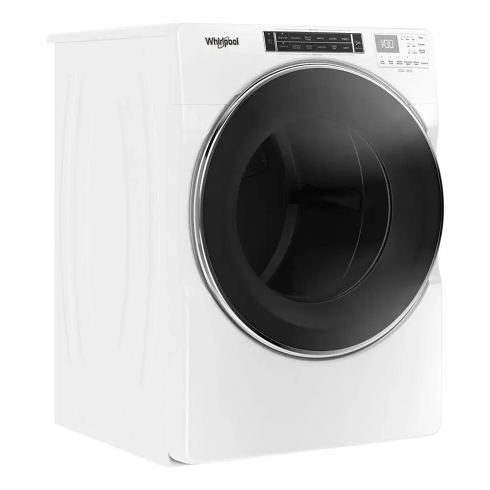 Whirlpool WED8620H 27 inch Front Load Electric Dryer with 7.4 cu. ft. Capacity, Intuitive Controls, Steam Refresh Cycle, EcoBoost Option