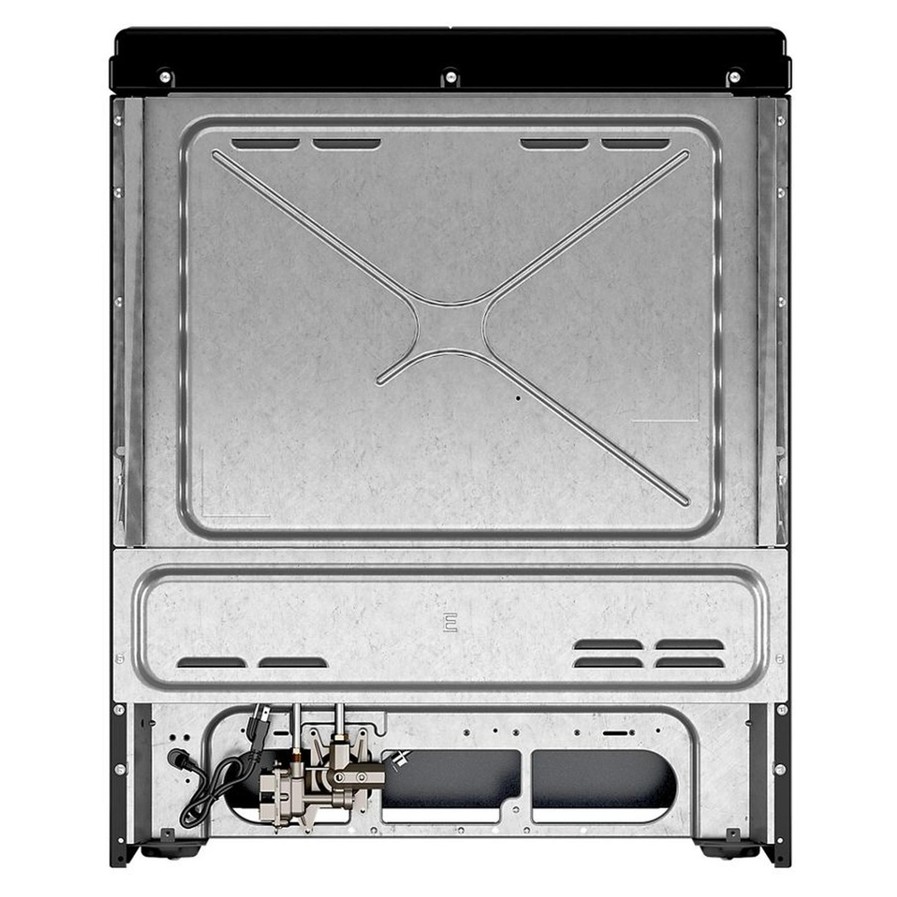 Whirlpool WEG745H0LZ 30" Slide-in Gas Range with 5 Sealed Burners, 5.8 cu. ft. Center Oval Burner, 7-in-1 Oven, AquaLift® Self-Cleaning Technology, Broil Setting-Fingerprint Resistant Stainless Steel