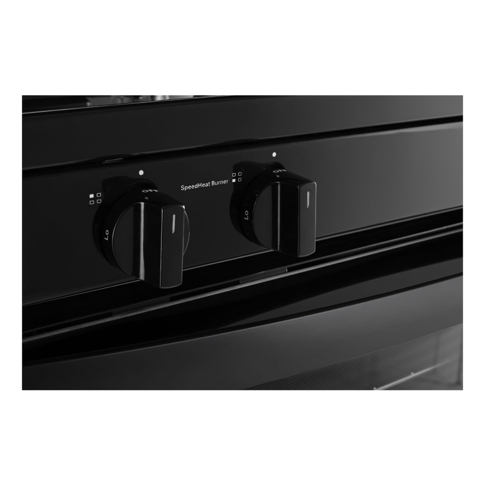 Whirlpool WFG320M0M 30" Freestanding Gas Range with 5.1 cu. ft. Capacity, Edge-to-Edge Cast-Iron Grates, Two SpeedHeat™ Burners, Sabbath Mode