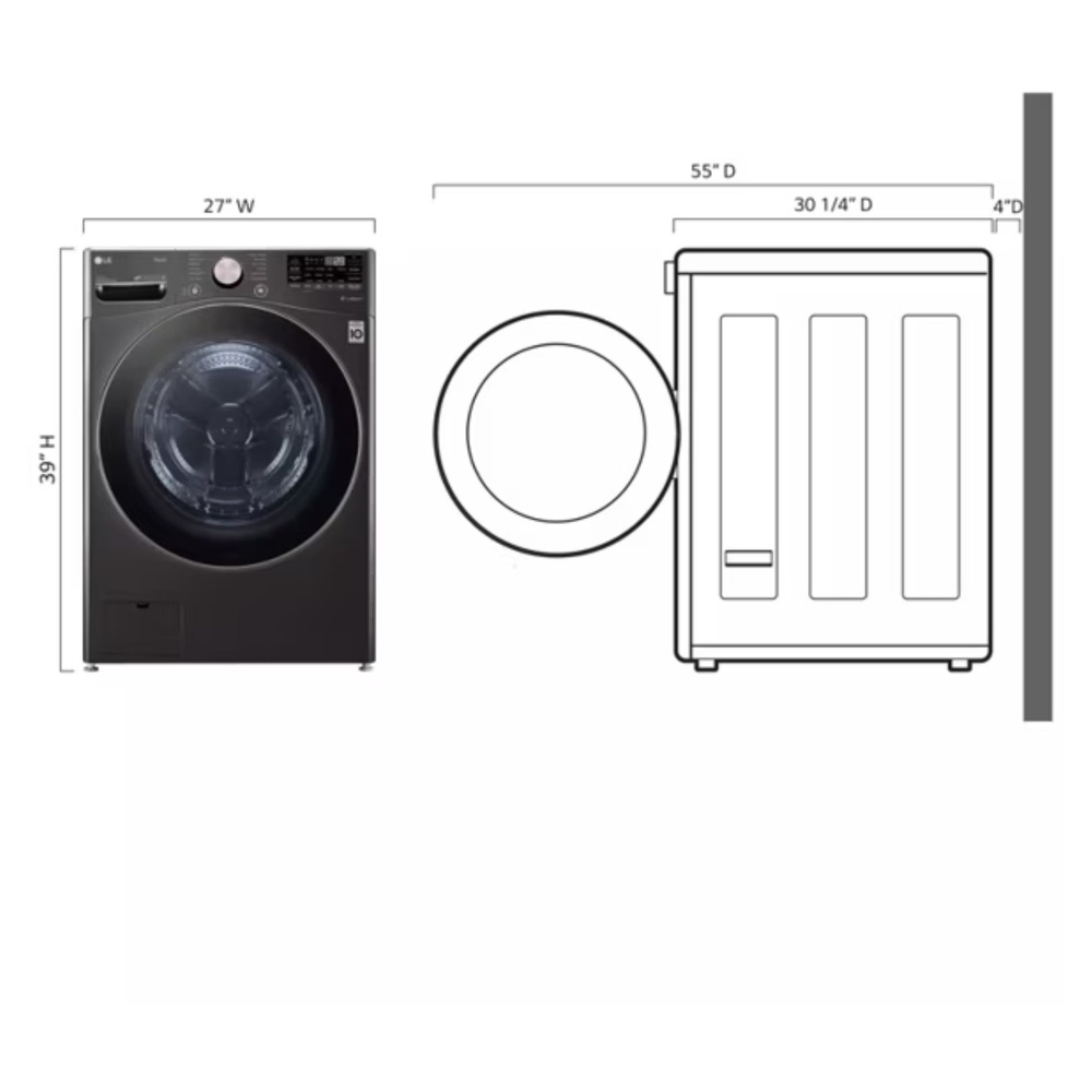 LG-WM4000HWA-Dimensions