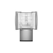 Whirlpool WRF560SEHZ 30 inch Freestanding French Door Refrigerator 20 cu. ft. Capacity, Adaptive Defrost, in Stainless Steel