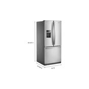 Whirlpool WRF560SEHZ 30 inch Freestanding French Door Refrigerator 20 cu. ft. Capacity, Adaptive Defrost, in Stainless Steel