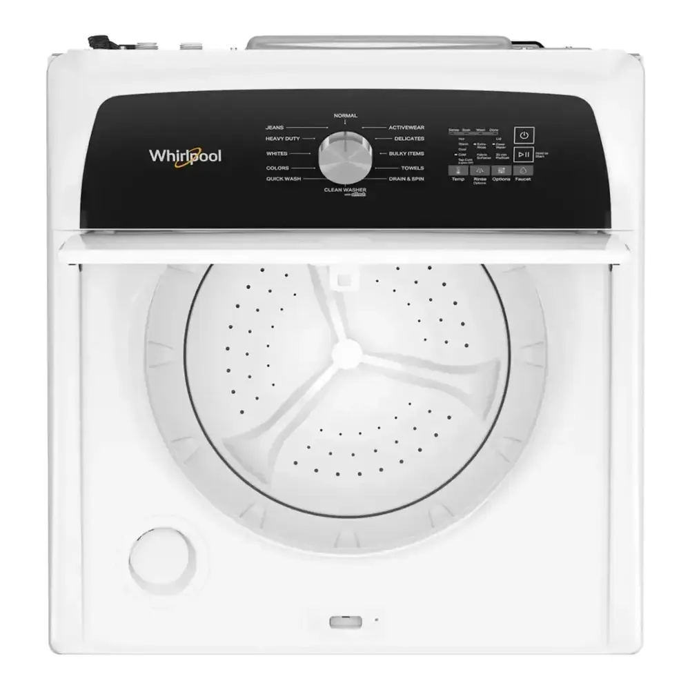 Whirlpool WTW5010LW lid opened
