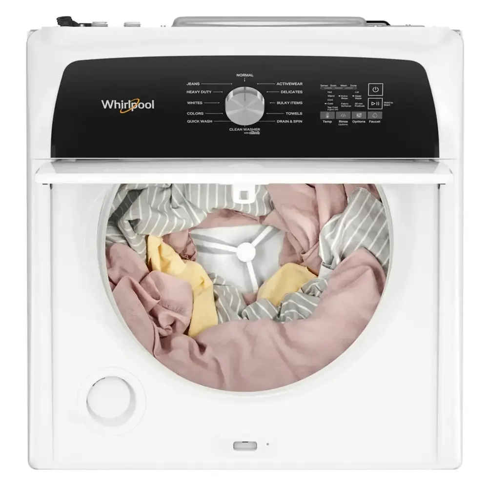 Whirlpool WTW5010LW lid opened