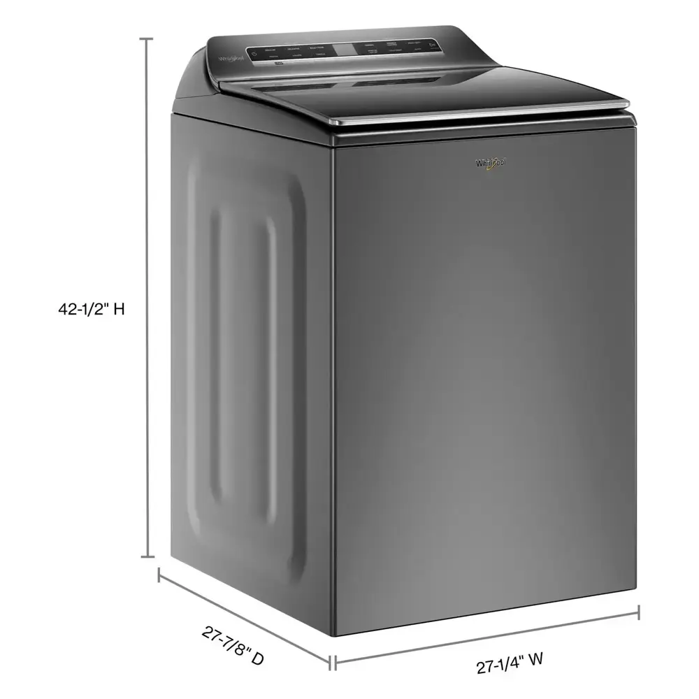 WTW8127LC dimensions