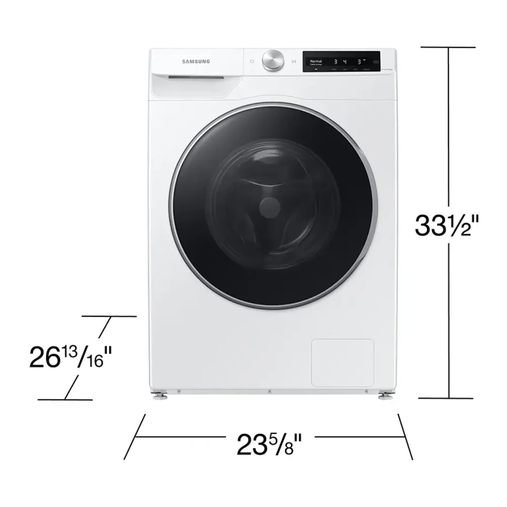 WW25B6900AW dimensions