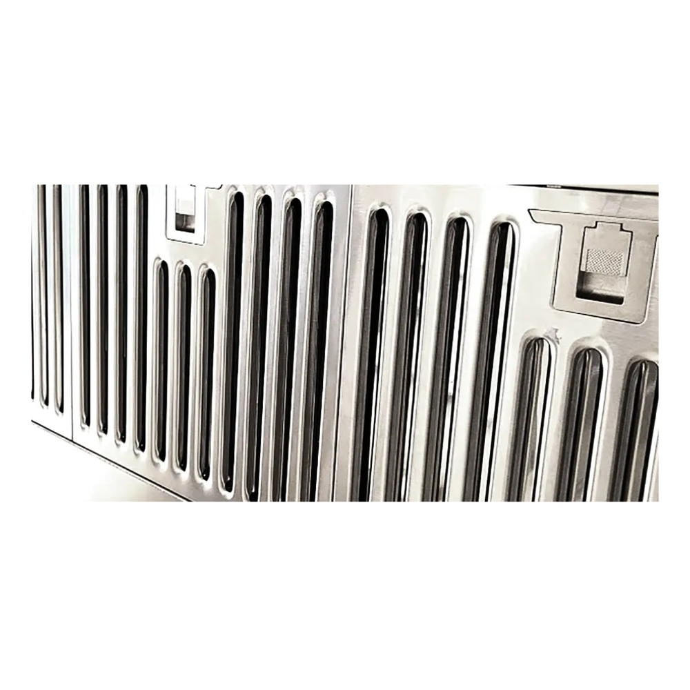 XO XOIL3622SC 36" Range Hood Insert with 600 CFM, Code Compliance Control, LED Lighting and Stainless Steel Baffle Filter, in Stainless Steel