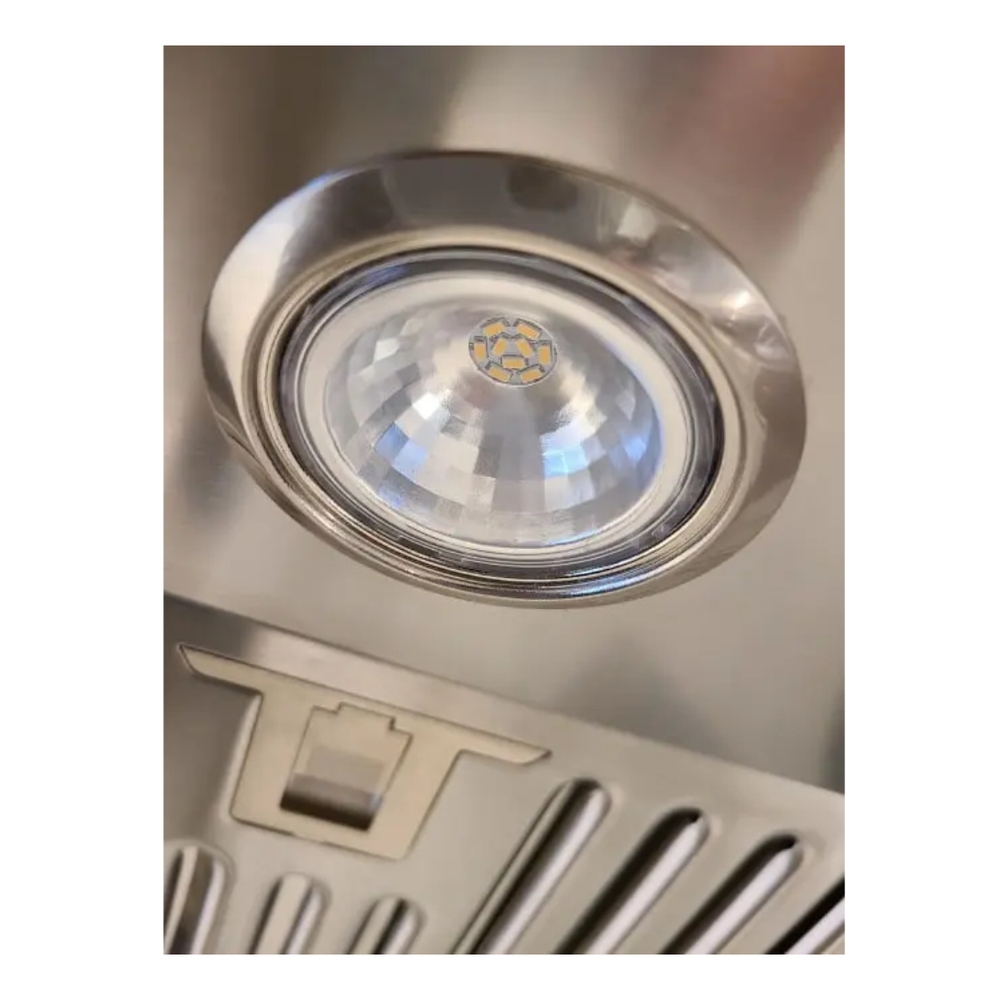 XO XOIL4222SC 42" Range Hood Insert with 600 CFM, Code Compliance Control, LED Lighting and Stainless Steel Baffle Filter, in Stainless Steel
