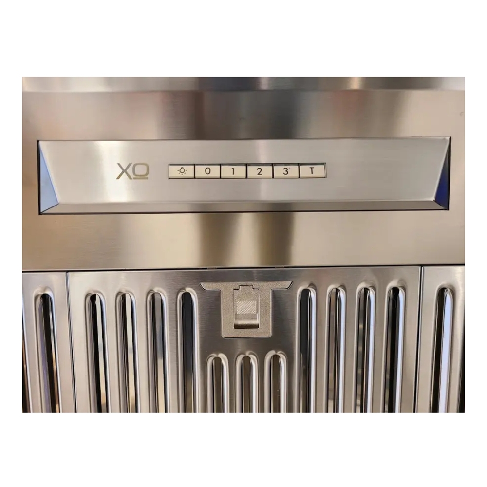 XO XOIL4222SC 42" Range Hood Insert with 600 CFM, Code Compliance Control, LED Lighting and Stainless Steel Baffle Filter, in Stainless Steel