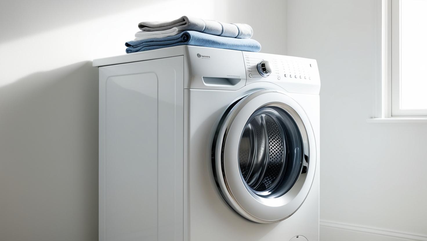 a clean laundry washing machine