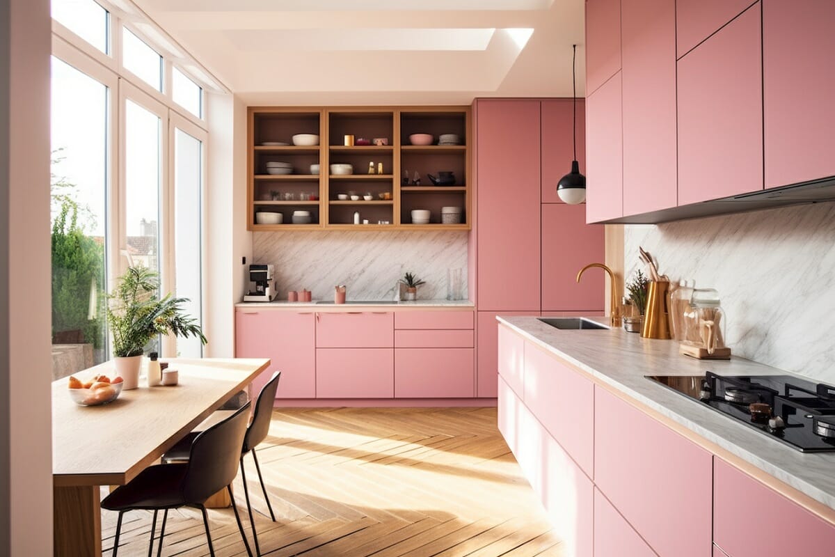 bold color kitchen 1