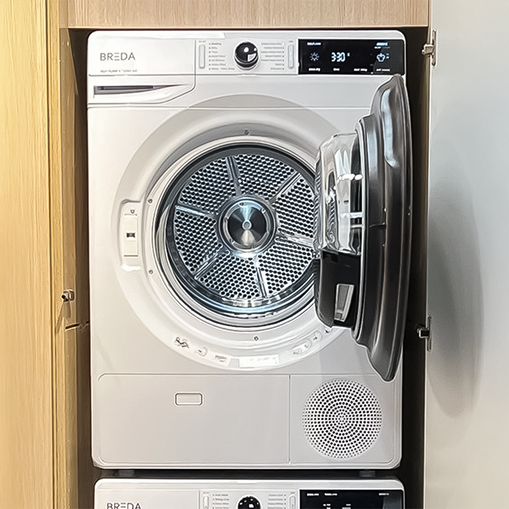 BREDA 24” Stackable Dryer – Heat Pump, Ventless (LUDH 92700)