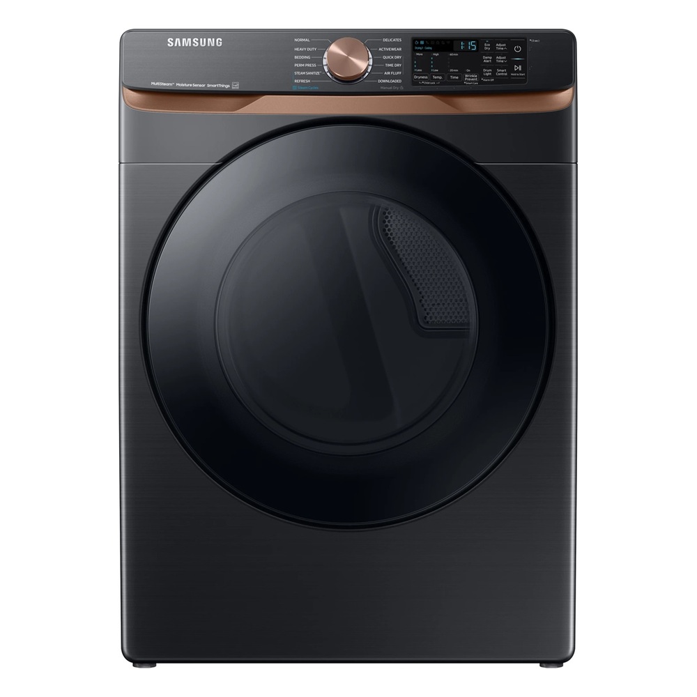 Samsung DVE50BG8300 27" Smart Electric Dryer with 7.5 cu. ft. Capacity, Steam Sanitize+, Sensor Dry, 12 Cycles, Energy Star Certified and Internal Drum Light