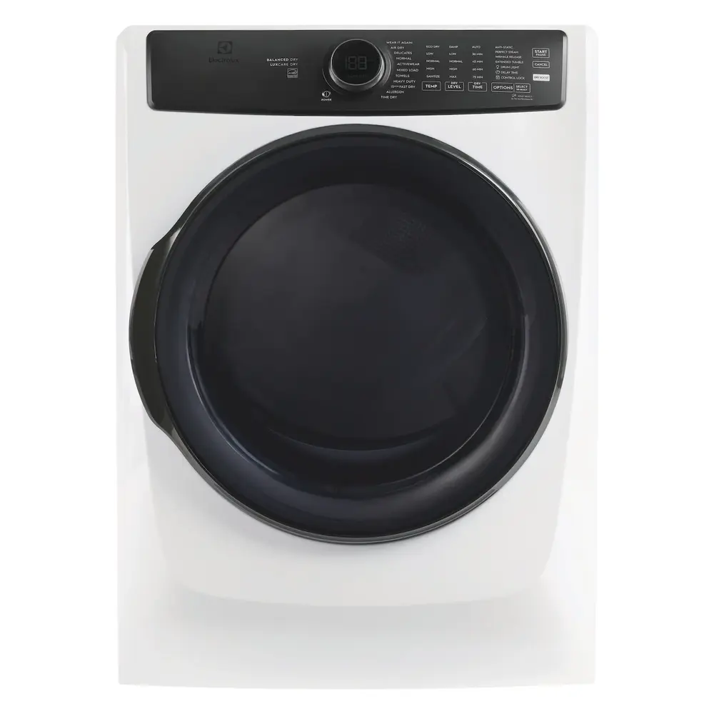 Electrolux ELFE7738A 700 Series 27" Electric Dryer with 8 cu. ft. Capacity, Perfect Steam and Balanced Dry