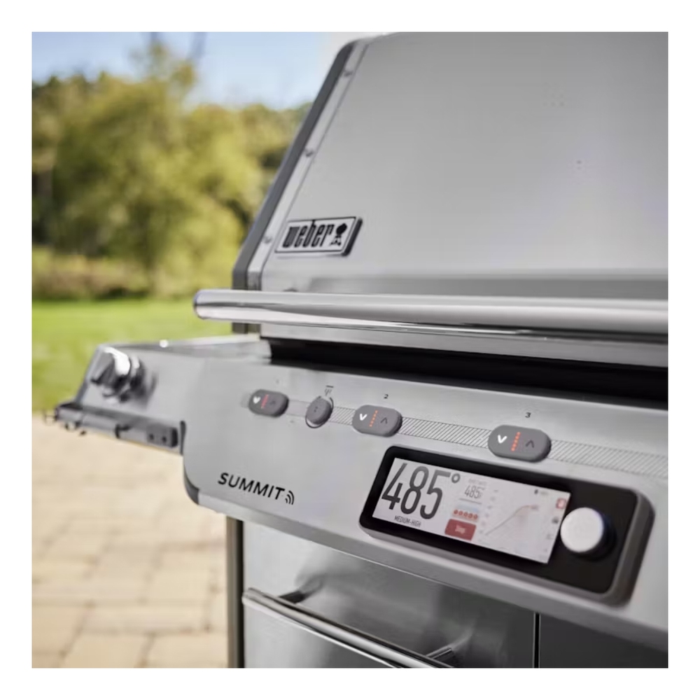 Weber-1500053-control with a tap