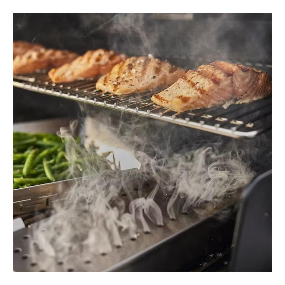 Weber 15000 Summit GC38 S Freestanding 84 inch Grill Center with 1053 sq. in. Cooking Area, 93000 Total BTU, Top-down infrared broiler, Heavy-duty, integrated rotisserie, Weber Crafted cooking grates