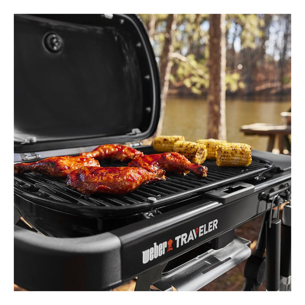 Weber-1500460-weber traveler® compact portable gas grill