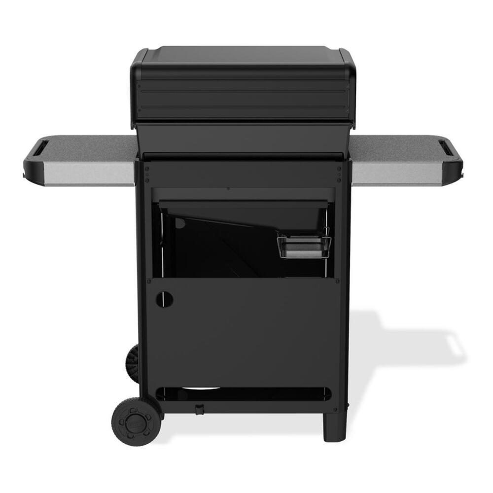 Weber 15007 Spirit E-425 Freestanding 52 inch Gas Grill with 533 sq. in Cooking Area, 35000 Total BTU, 2 Boost Burners, Weber Works Side Rails, Snap-Jet Ignition, in Black
