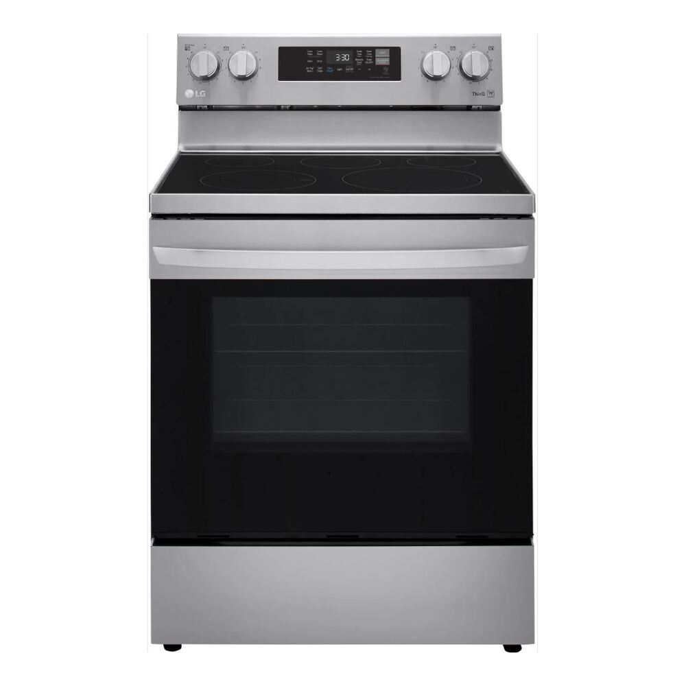 LG LREL6323 30" Smart Electric Range with 6.3 cu. ft. Capacity, Convection, Airfry, Wifi Enabled