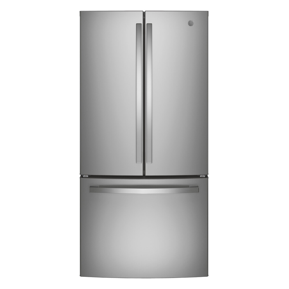 GE GWE19J 33" ENERGY STAR 18.6 Cu. Ft. Counter Depth French Door Refrigerator