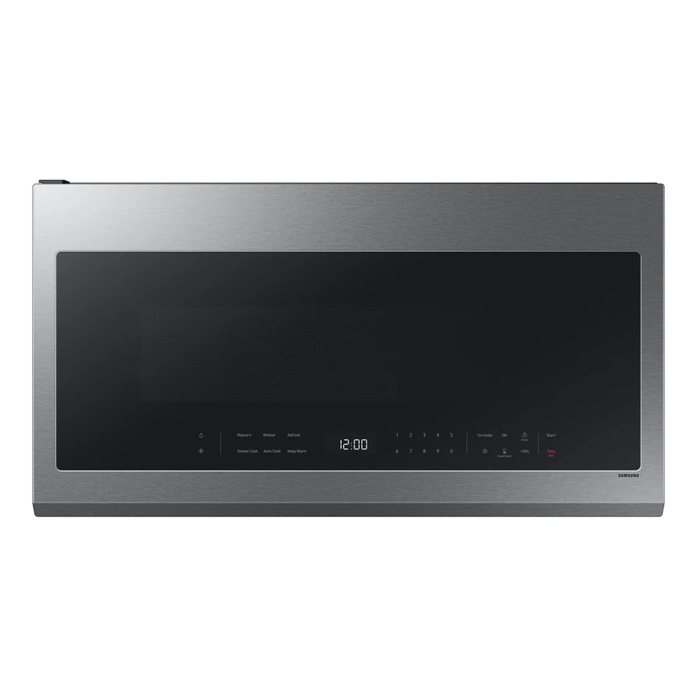 Samsung ME21D6300 30" Smart Over-the-Range Microwave with 2.1 cu. ft. Capacity, 1000 Watts Cooking Power, Auto Connectivity and SmartThings Cooking