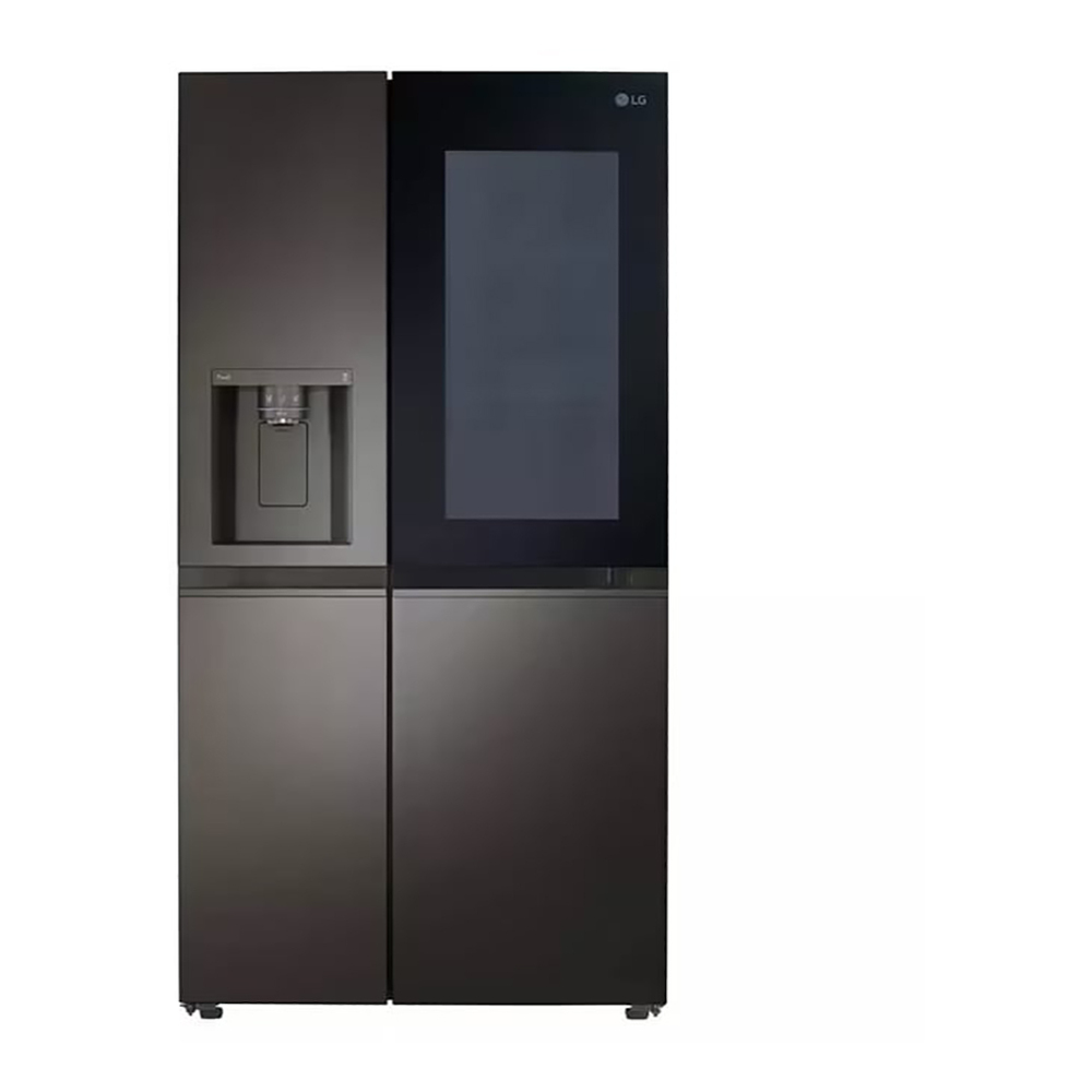 LG LRSOS2706 36" Side-By-Side InstaView® Refrigerator with 27.1 cu. ft. Capacity, Multi-Air Flow™ System, Dual Ice Makers, Door Cooling+