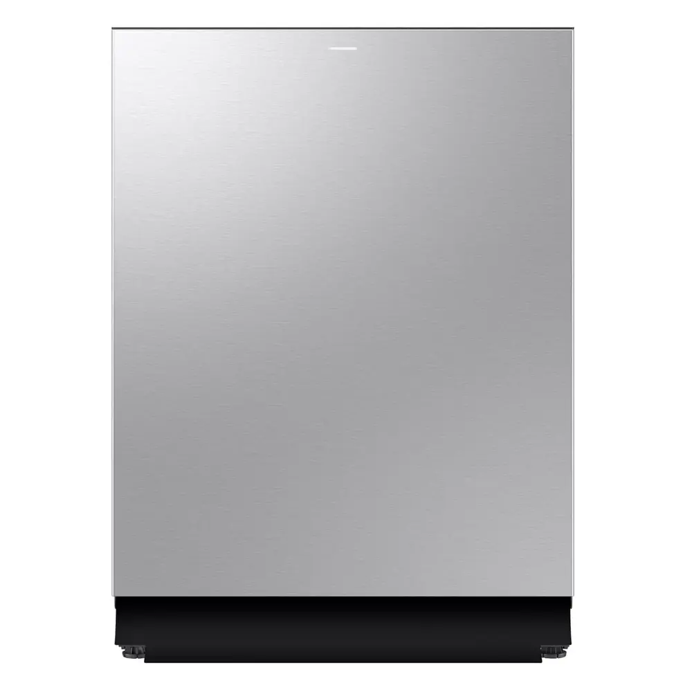 Samsung 4-Piece Bespoke Kitchen Package with RF90F23AECR 36 inch 4-Door French Door Refrigerator, NSG6DG8300SR 30 inch Slide-In Gas Range, ME21DG6700SR 30 inch OTR Microwave and DW90F89P0USR 24 inch Dishwasher in Stainless Steel