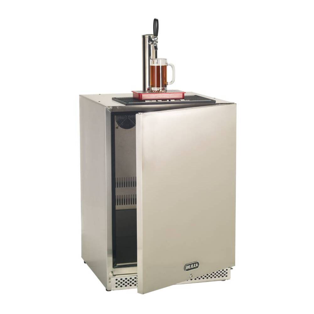 Bull 17900 Outdoor Rated Kegerator 6.6 cu. ft., in Stainless Steel