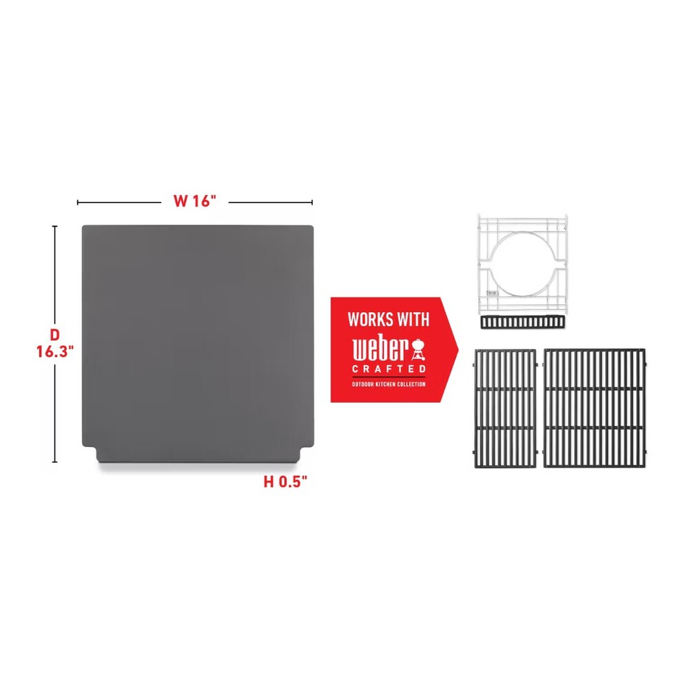 Weber 7671 dimensions