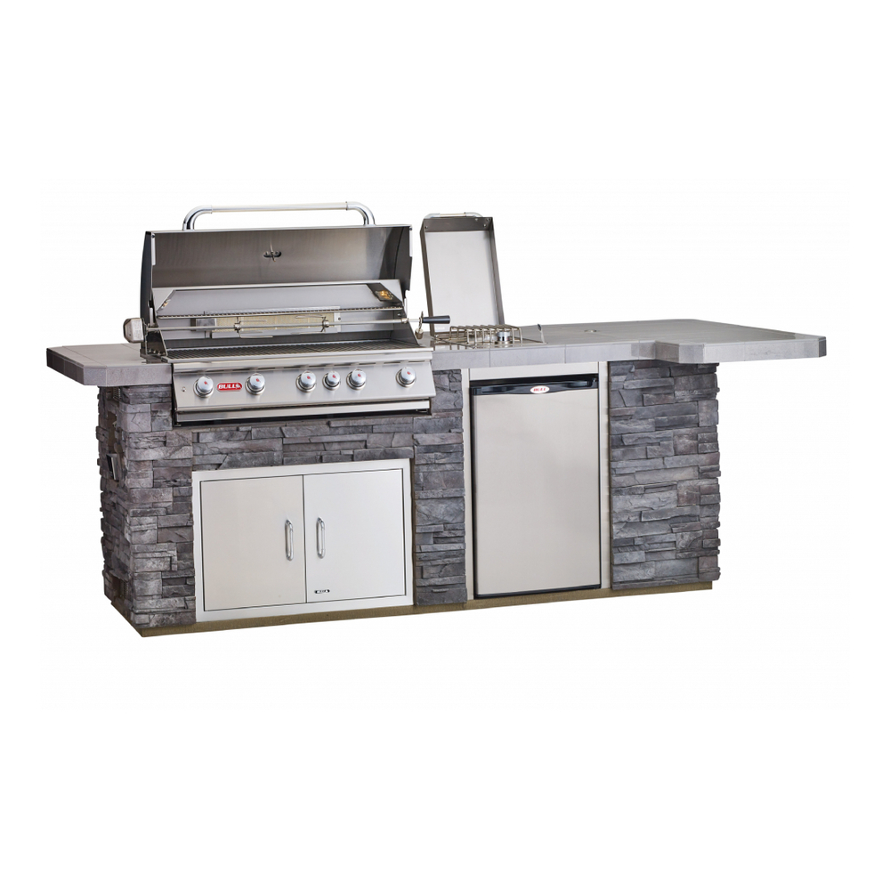 Bull 99940 Refrigerator Finishing Frame for Bull Standard Fridge, in Stainless Steel