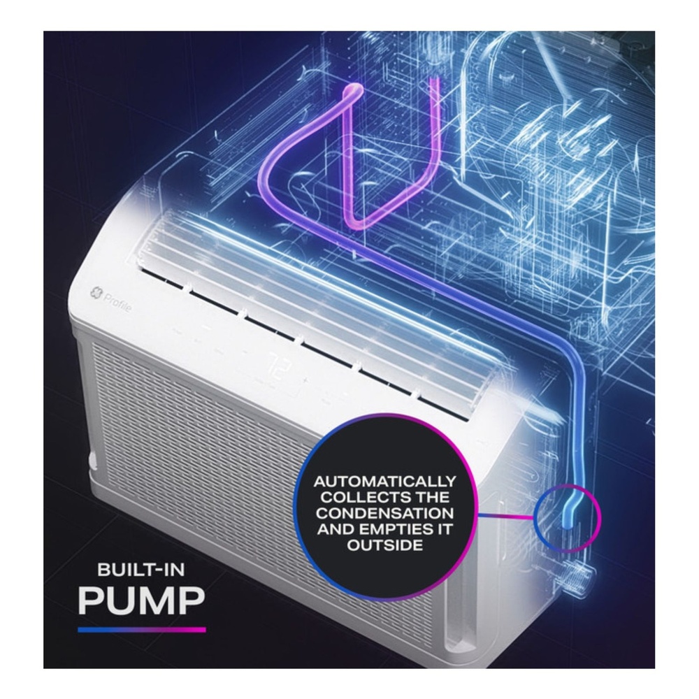 GE-AHTT08BC-Built-In Pump