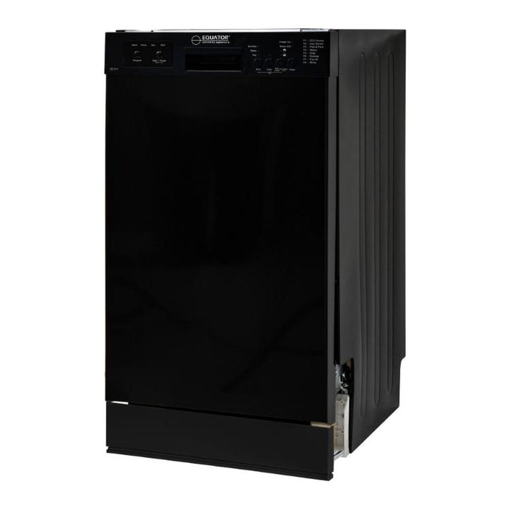 Equator WB1840 18 inch Built-In Dishwasher with 10 Place Settings, Touch Button Control Panel, Rinse-Aid Indicator, Automatic Temperature Control