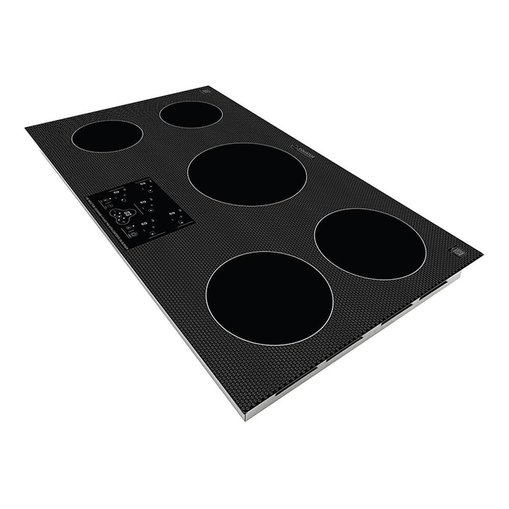 Equator BIC365CCED 36 inch Built-In Induction Cooktop with 5 Burner, Keep Warm, Auto Power Sharing, Touch Controls, in Black